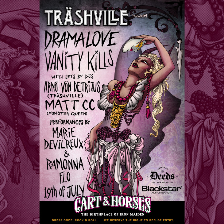 Trashville: Music, performances, DJ's