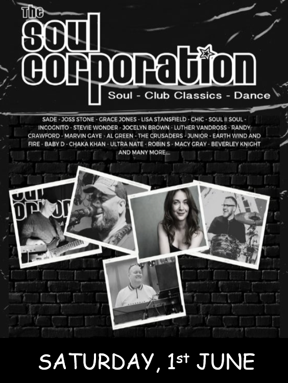 SOUL CORPORATION - SAT 1 JUNE