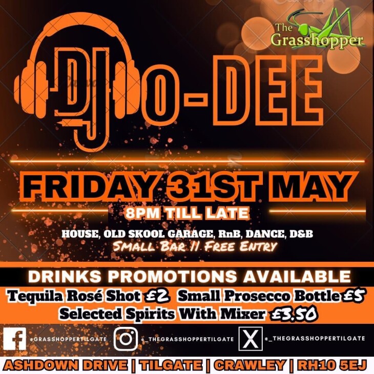 🔶🎧 DJ O-DEE AT THE HOPPERS 🎧🔶