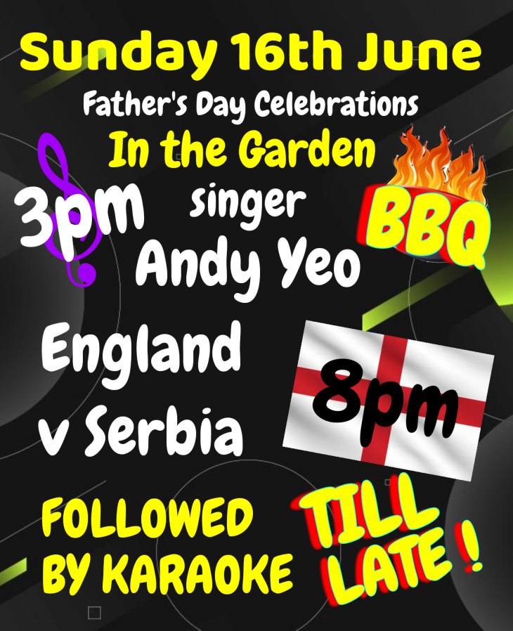 ENGLAND - ANDY YEO - BBQ - KARAOKE!