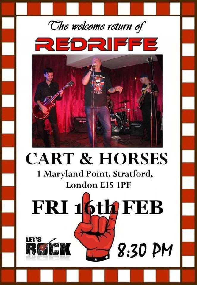 RedRiffe live at Cart & Horses