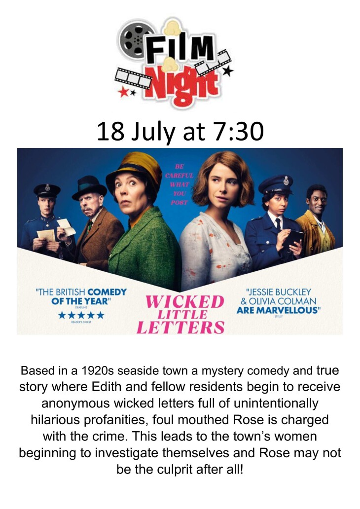 Film Night - Wicked Little Letters