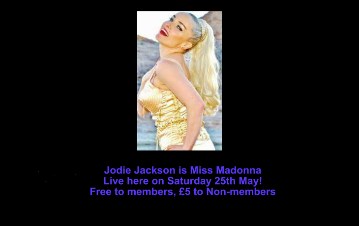Jodie Jackson is Madonna!