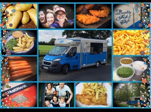 Fish n Chips van at Club Sat 20/07/24