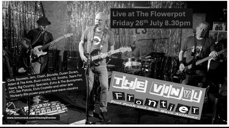 Vinyl Frontier live Friday 26th July