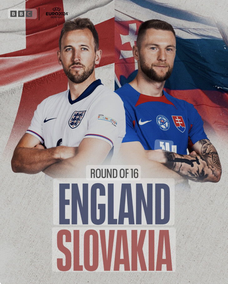 ROUND OF 16 ENGLAND VS SLOVAKIA