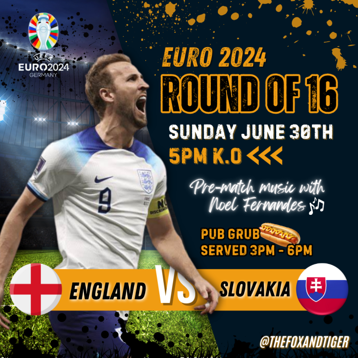 Euro 2024 | England v Slovakia ⚽️