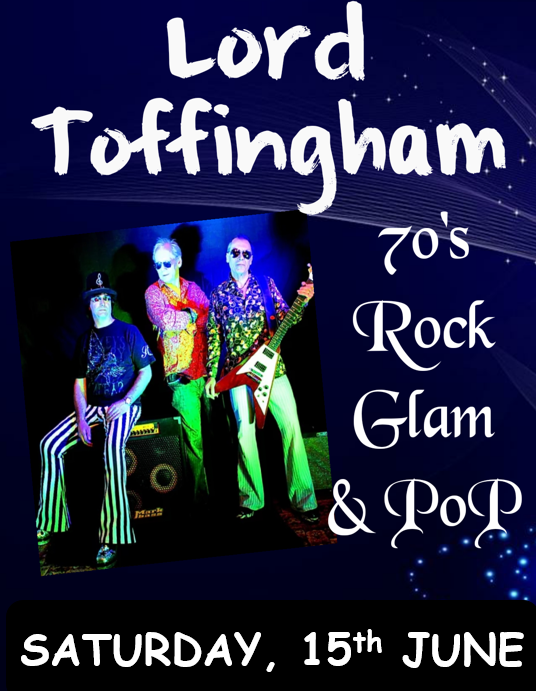 LORD TOFFINGHAM - SAT 15TH JUNE!