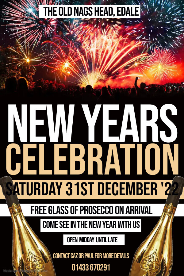 NEW YEARS EVE!!! The Old Nags Head, Edale