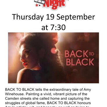 Film night - Back to Black