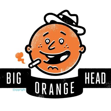 BIG ORANGE HEAD