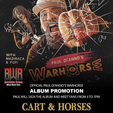 Official PAUL DI'ANNO's Warhorse promo