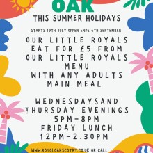 kids eat for £5 these summer holidays