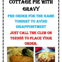 Cottage pie or pie and mash
