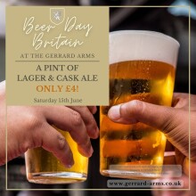 Beer Day Britain ONLY £4 a pint!